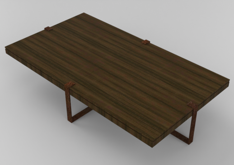 3D Tables - Wooden table - Artzzi - Nal - ACCA software