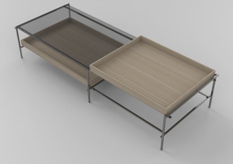 3D Tisch - Holztisch - Artzzi - Palafita - ACCA software