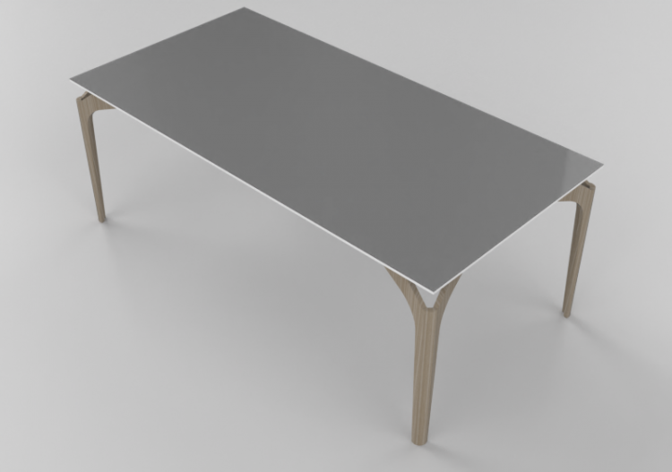 Tables 3D - Table en bois - Artzzi - Class - ACCA software