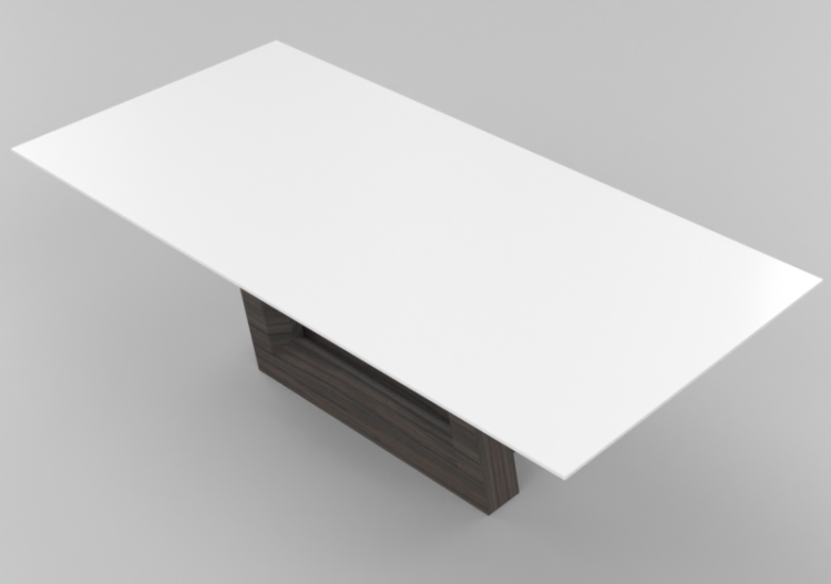 3D Tables - Wooden table - Artzzi - Cora - ACCA software