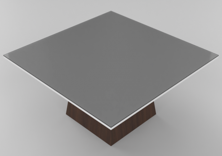 Mesas 3D - Mesa de madeira - Artzzi - Onix - ACCA software