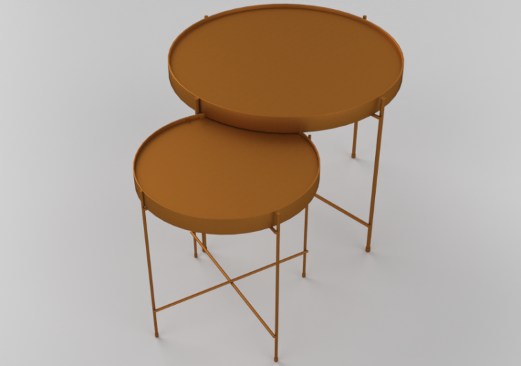 Mesas 3D - Mesa de bronze - Artzzi - 11 - ACCA software