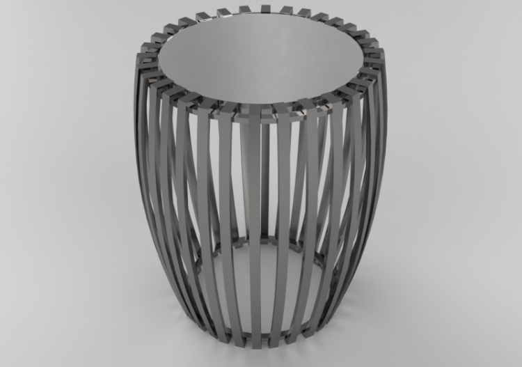 Tables 3D - Table en acier - Artzzi - 23 - ACCA software