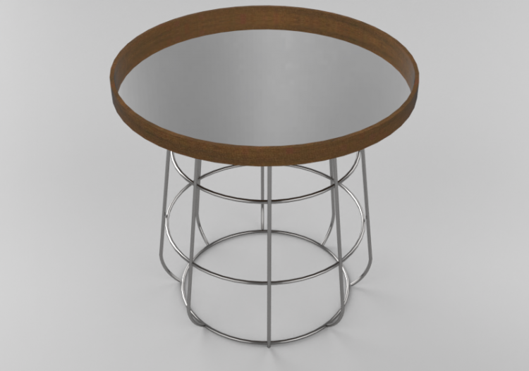 Tables 3D - Table en bois - Artzzi - Spirit - ACCA software
