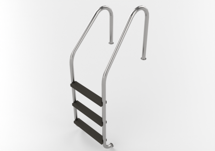 Fitness 3D - Escada para piscina - ACCA software