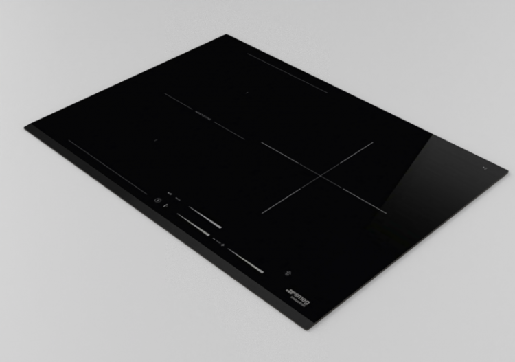 Electroménagers 3D - Plan de cuisson à induction - Smeg -...