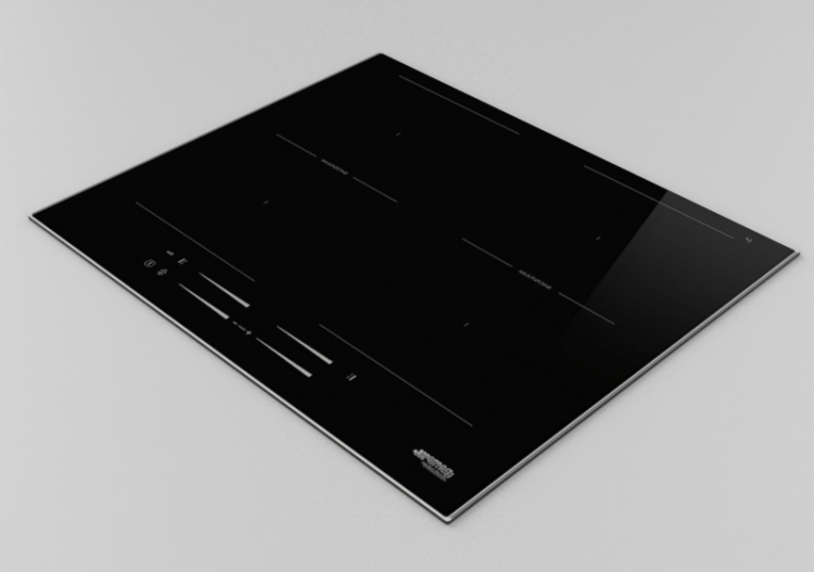 Eletrodomésticos 3D - Placa de indução - Smeg - SI2M7643D -...