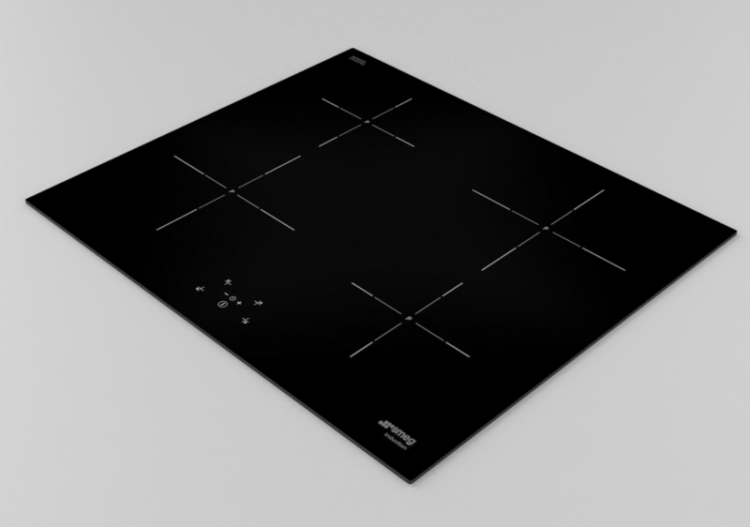 Electroménagers 3D - Plan de cuisson à induction - Smeg -...