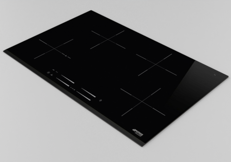 Electroménagers 3D - Plan de cuisson à induction - Smeg -...