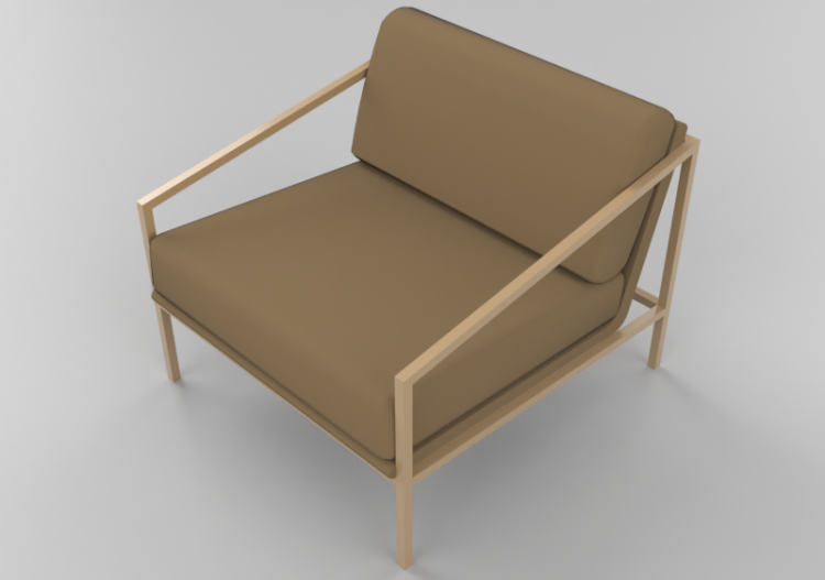 Divans 3D - Fauteuil en tissu - Artzzi - Army - ACCA...
