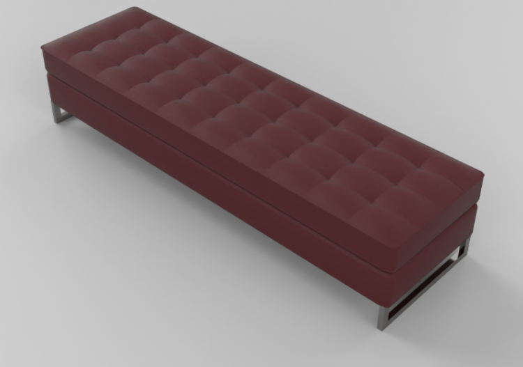 Divani 3D - Pouf in pelle - Artzzi - Milla - ACCA software
