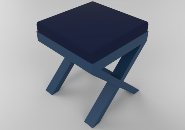 Chairs and Sofas 3D - Fabric pouf - Artzzi - Xisto - ACCA...