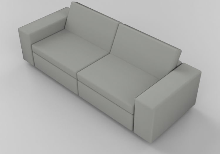 Divani 3D - Divano in tessuto - Artzzi - Basic - ACCA...