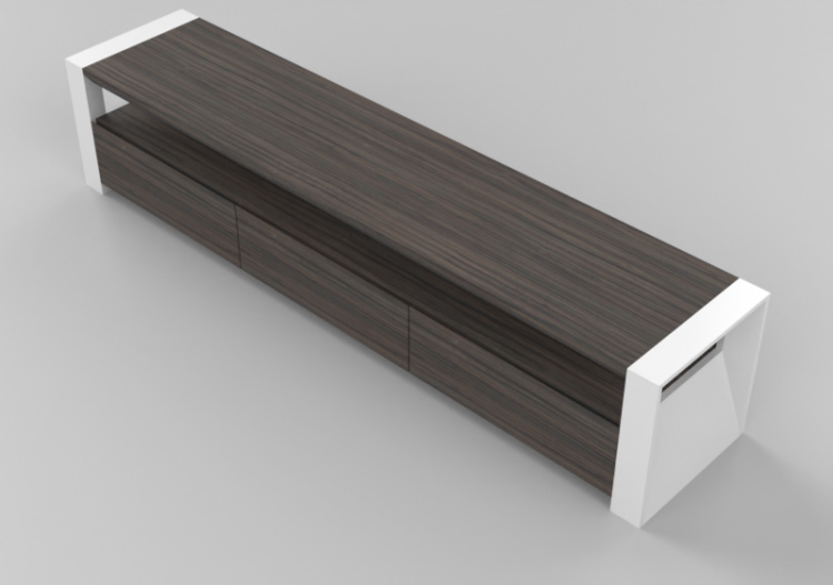 3D Furniture - Wood rack - Artzzi - Italia - ACCA software