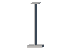 Perfis soldados 3D - HSD 1550/587
