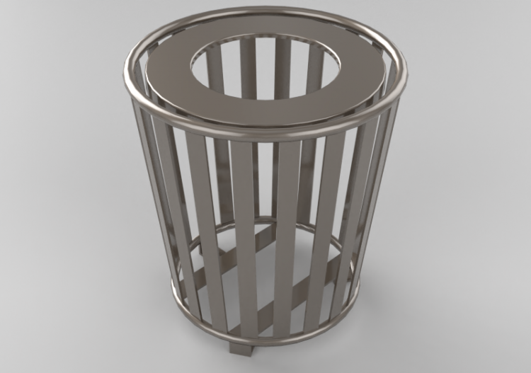 Accessori 3D - Cestino portarifiuti - Keystone Ridge...