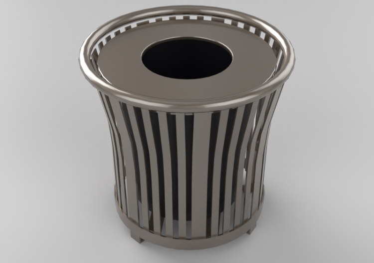 Accessori 3D - Cestino portarifiuti - Keystone Ridge...