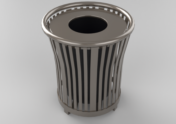 Accessori 3D - Cestino portarifiuti - Keystone Ridge...