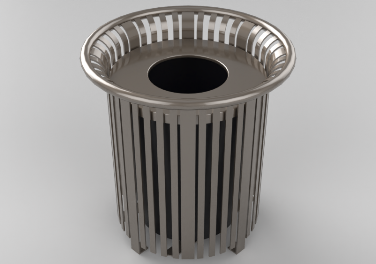 Accessori 3D - Cestino portarifiuti - Keystone Ridge...