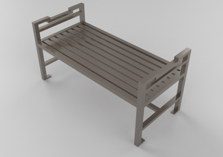 Bancs 3D - Banc en métal - Keystone Ridge Designs - AH14 -...