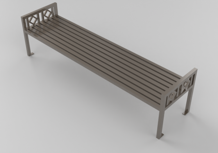 3D Benches - Metal bench - Keystone Ridge Designs - AR18 -...