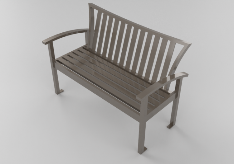Bancs 3D - Banc en métal - Keystone Ridge Designs - EX24 -...
