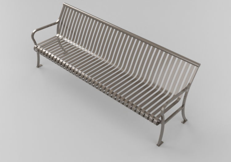 Bancs 3D - Banc en métal - Keystone Ridge Designs - P28 -...