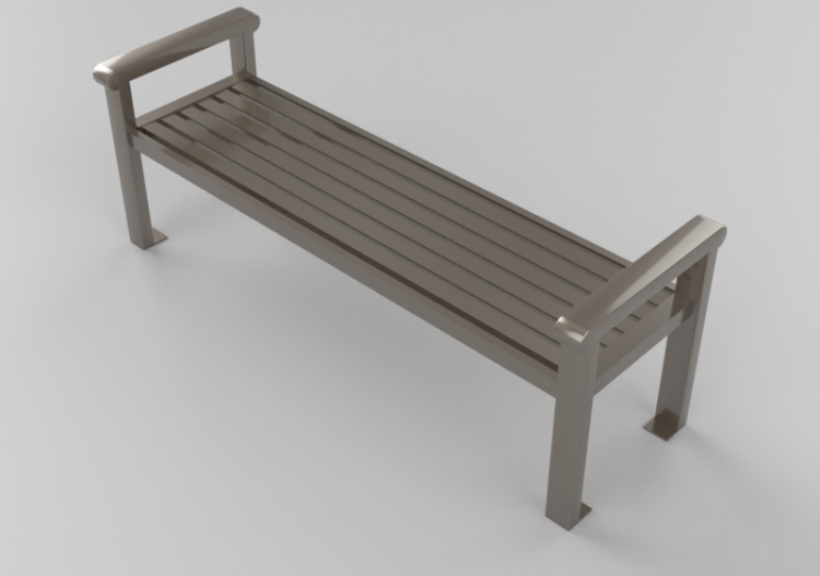 3D Benches - Metal bench - Keystone Ridge Designs - RE16 -...