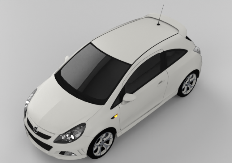 Automóviles 3D - Opel Corsa Opc Nurburgring - ACCA software