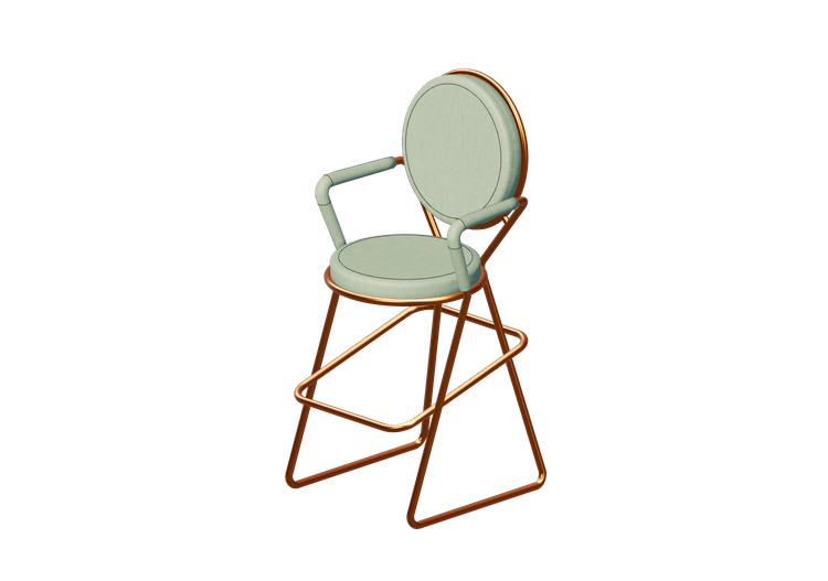 Cadeira 3D - Banqueta baixa - Moroso - Double Zero - DZ0 -... Cadeira 3D - Banqueta baixa - Moroso - Double Zero - DZ0 -...