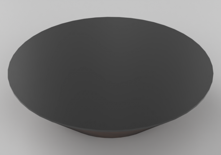 Mesas 3D - Mesa de madera - Artzzi - Disco - ACCA software
