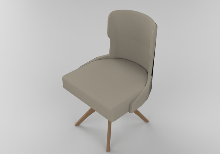 Chaises 3D - Chaise en bois - Artzzi - Clara - ACCA...