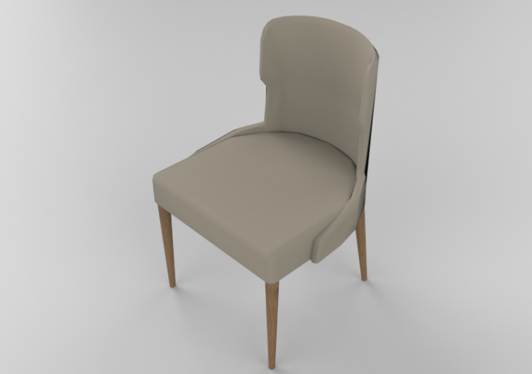 Chaises 3D - Chaise en bois - Artzzi - Clara - ACCA...