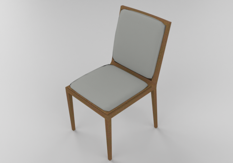 Cadeira 3D - Cadeira de madeira - Artzzi - Jansen - ACCA...
