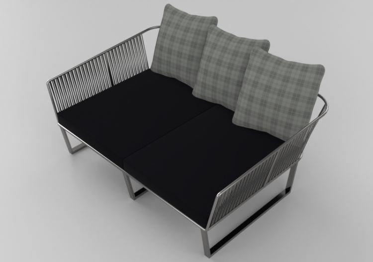 Divani 3D - Divano in tessuto - Artzzi - Panama - ACCA...