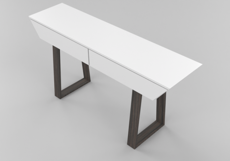 3D Möbel - Holzschrank - Artzzi - Trapezè - ACCA software