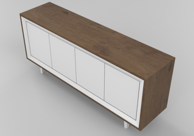 3D Furniture - Wooden Cabinet - Artzzi - Strike - ACCA...