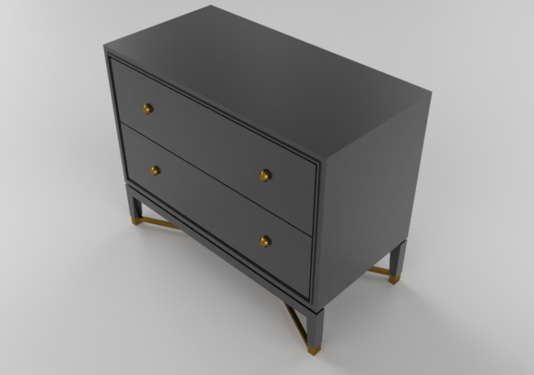 3D Furniture - Wooden Cabinet - Artzzi - Comoda-02 - ACCA...