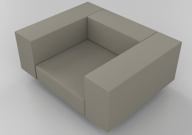 Chairs and Sofas 3D - Modular Sofa - Extremis - ACCA...
