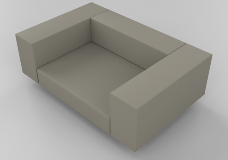 Chairs and Sofas 3D - Modular Sofa - Extremis - ACCA...