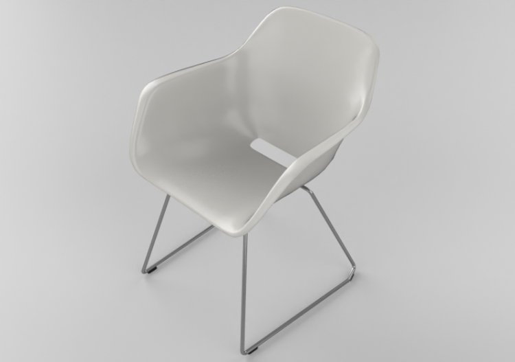 3D Stühle und Sofas - Stuhl für Außenbereich - Extremis -...