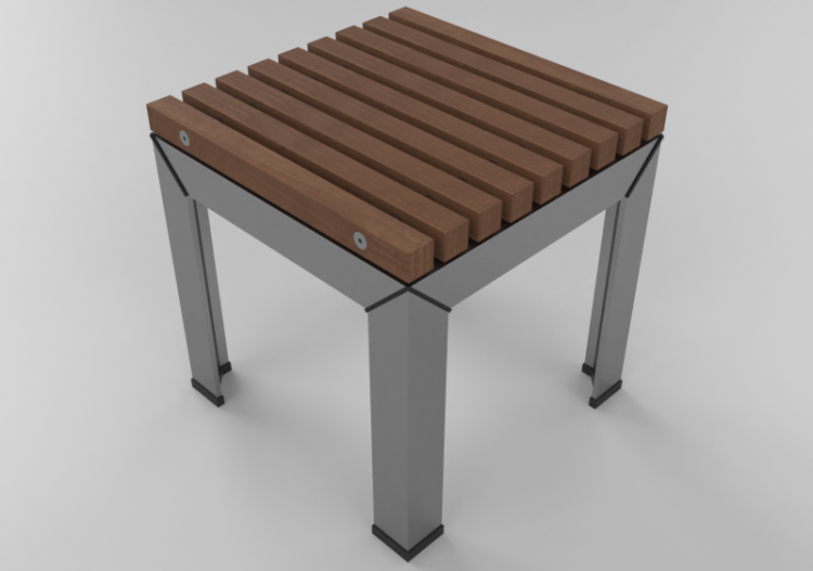 Banc 3D - Banc de jardin – Extremis - ACCA software