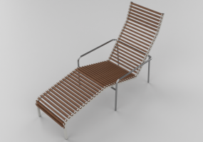 3D Deck chairs and sunbeds - Deck chair – Extremis