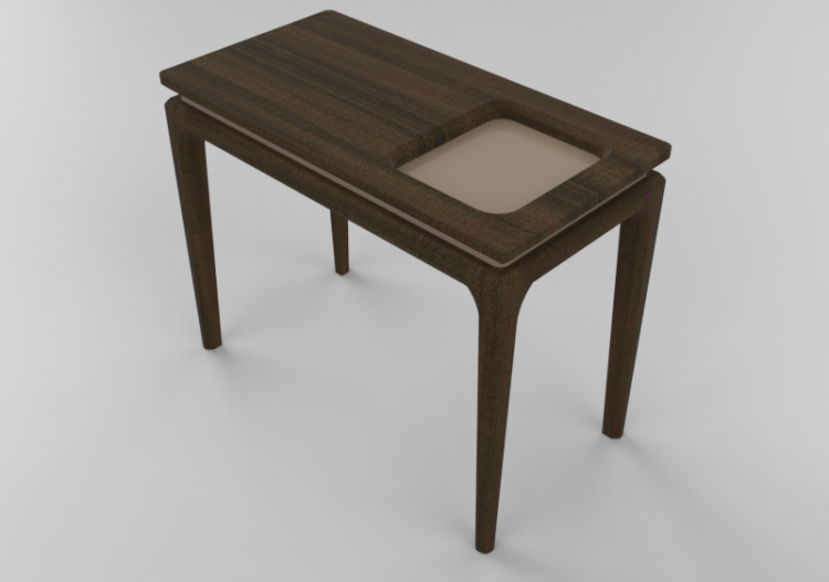 Tables 3D - Table en bois - Sala Bella - Loft - ACCA...