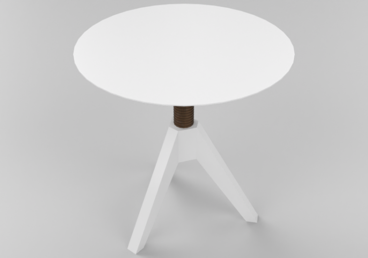 3D Tables - Laquered wood table - Sala Bella - Helix - ACCA...