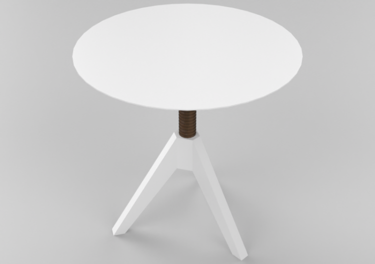 Tavoli 3D - Tavolo in legno laccato - Sala Bella - Helix -...