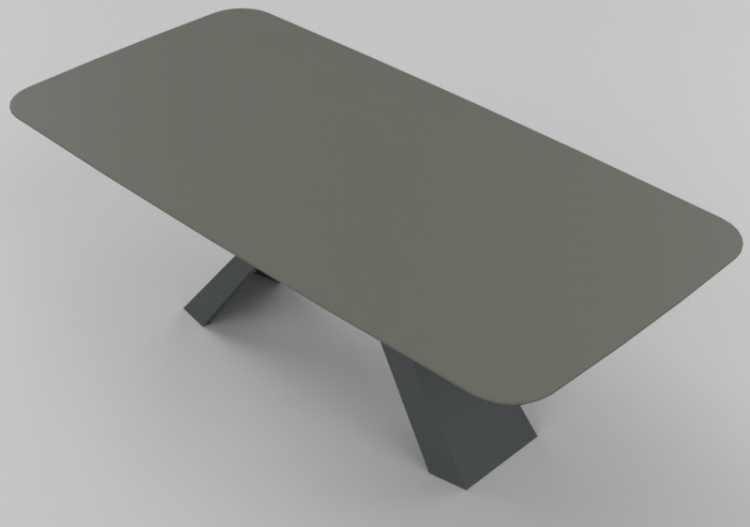 Tables 3D - Table en bois laqué - Sala Bella - Carol - ACCA...