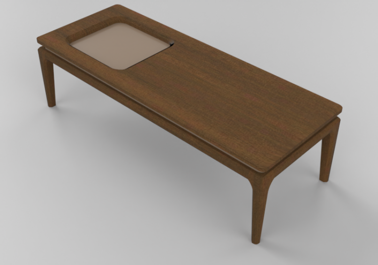 3D Tables - Wood table - Sala Bella - Loft - ACCA software
