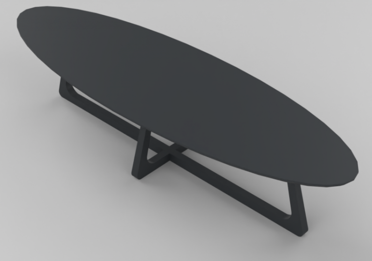 Tables 3D - Table en bois - Sala Bella - Style - ACCA...