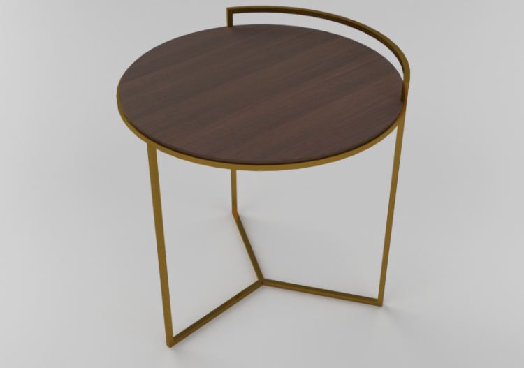 Mesas 3D - Mesa de madera - Sala Bella - Merce - ACCA...